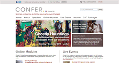 Desktop Screenshot of confer.uk.com