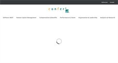 Desktop Screenshot of confer.ch