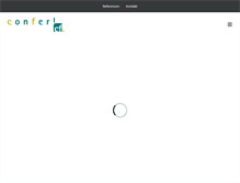 Tablet Screenshot of confer.ch